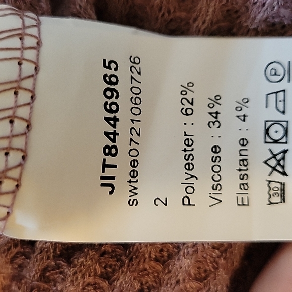 Women's Purple Ruffle Top - Picture 7 of 7